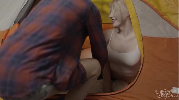 Image McKenzie Lee Gets Aroused By Izzy Wilde's Body, She Then Invites Her To Her Tent To Fuck Her Wet Hole - TRANSANGELS