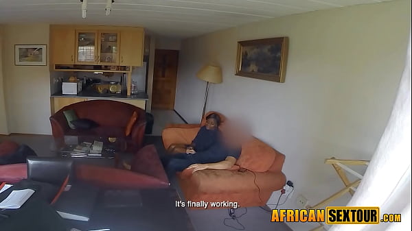 Image Real amateur African girl homemade suck and fuck recorded on video