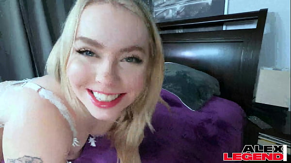 Image Sexy Blonde Haley Spades Has A Huge Wreking By Her Roomy!