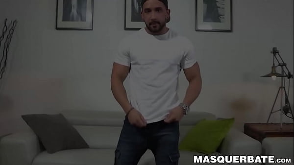 Image Hot guy plays with his cock inside a transparent fleshlight
