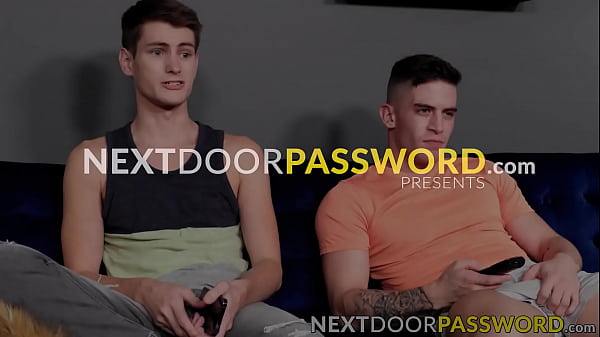 Image Muscle jock Trevor Brooks rides twink stepbro Trevor Harris cock