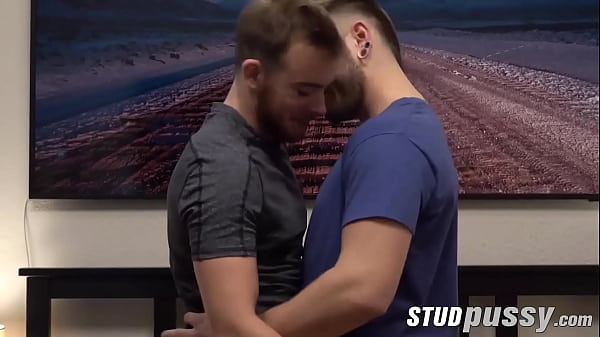 Image Huge cocked Tyler lets sexy trans boy swallow his huge dick