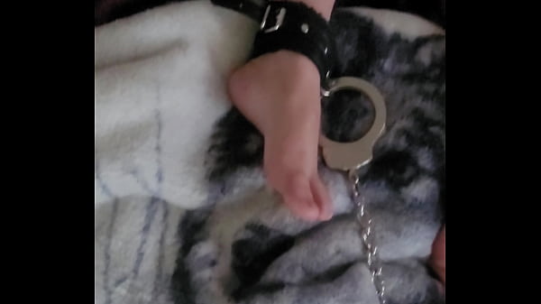 Image Submissive slut punished by having vibrator strapped to her clit for 25 minutes