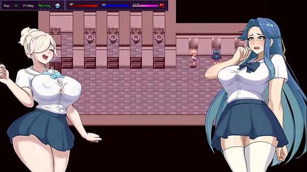 Image City of Secret (pt.3 - final) | horny slut expose herself to the whole class - defeating the first boss |hentai gameplay