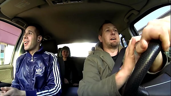 Image Dudes pick up a college teen slut at the local McDonald's