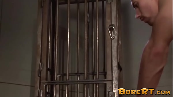 Image Muscular stud bareback fucked and jizzed on his love hole