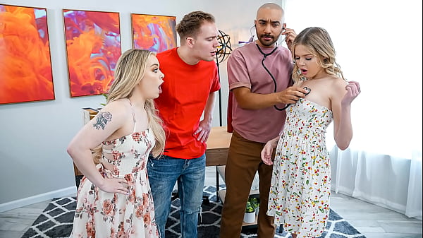 Image Stepbrothers Learning a Lesson in Female Anatomy from One Another's Stepsisters - Swapsister