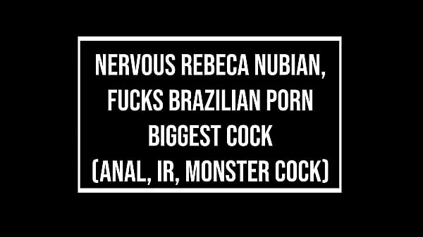 Image Brazilian ebony, Rebeca NUBIAN fucked by the biggest cock in Brazil porn (Anal, monster cock, 90% unedited porn, IR WM/BW, Black woman ) OB345