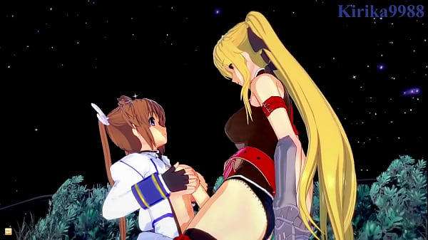 Image Fate Testarossa and Nanoha Takamachi intense lesbian play and intense futanari sex. - Magical Girl Lyrical Nanoha StrikerS Hentai