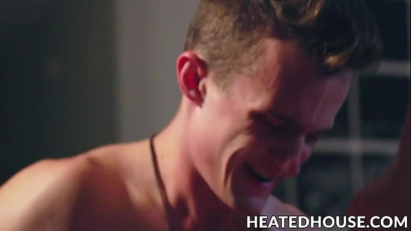 Image Hunks Grant Ducati and Chris White gets steamy on the couch