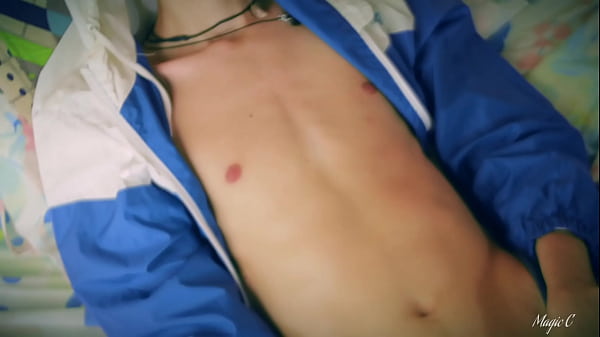 Image Big Dick Skinny Twink Jerking Off Playing With His Precum and Tasting His Own Cum