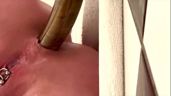 Image 50cm Long Dildo Anal Masturbate with Sweet Orgasm and a lot Juice from my Pussy