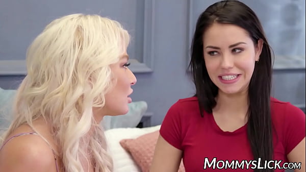 Image Lesbian mom fingered and pussy licked by stepdaughter