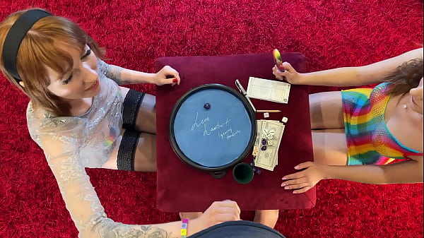 Image Hot Petite Tight Pussy Fit Slim Brunette Babe Alice and her Sexy Redhead BFF plays a Dice Challenge