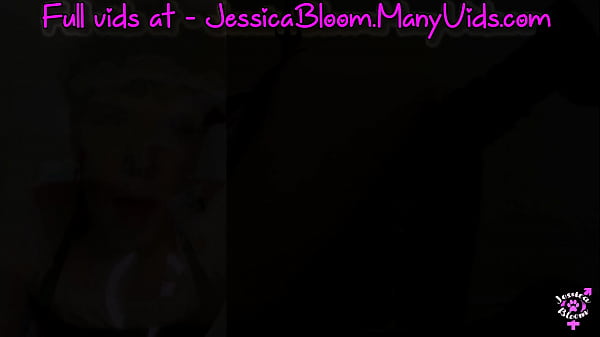 Image Sissy Maid Cums & Squirts Hard from Anal Fucking Machine in Chastity Cage - Jessica Bloom