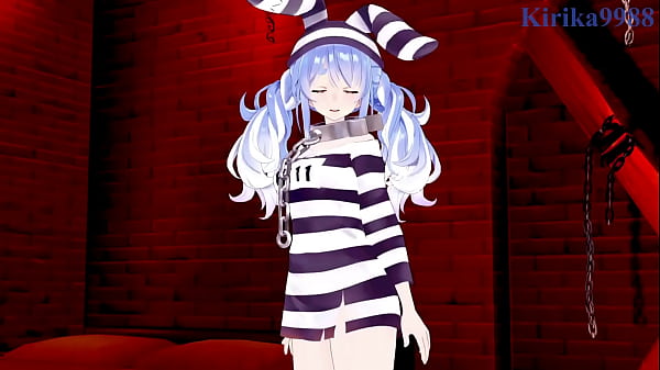 Image Nekomata Okayu and Usada Pekora intense sex. - Hololive VTuber Hentai