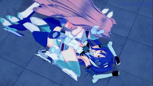 Image Tsubasa Kazanari and Kanade Amō and Maria Cadenzavna Eve intense futanari sex. - Symphogear Hentai