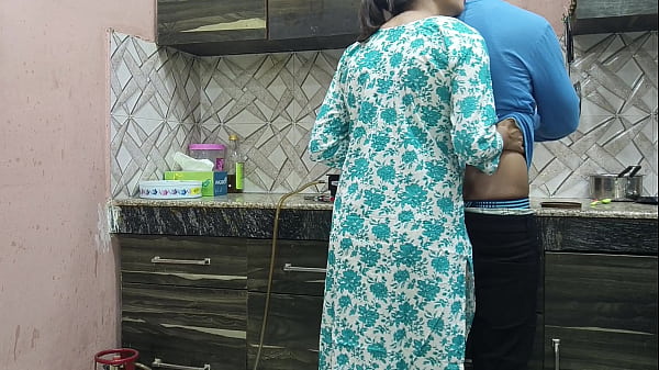 Image Beautiful Indian Step Mom Pussy and Ass Fucked Hard by Step Son while he is in kitchen