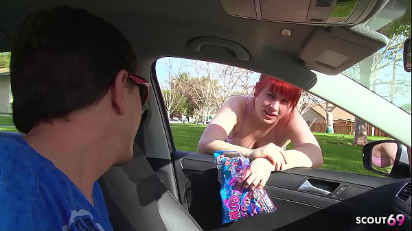 Image First Assfuck by old ugly Guy for Redead Ginger PAWG Teen with Hairy Pussy