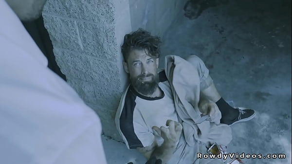 Image Kind man Roman Todd brings home homeless Alpha Wolfe for anal sex