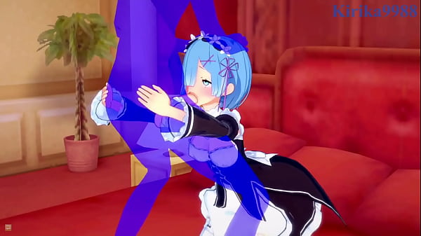 Image Emilia and Rem and Subaru Natsuki intense sex. - Re:Zero Hentai