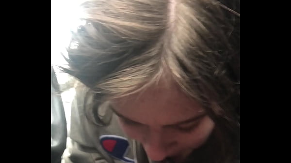 Image Lesbian bestfriend gets facefucked on car ride