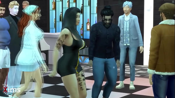 Image Picking up a hot brunette at the club - The Xims