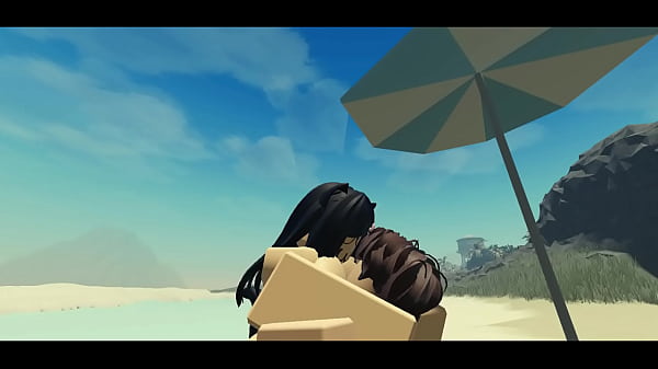 Image Fucking my Roblox Catgirl at the Beach