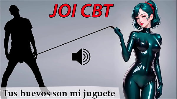 Image JOI CBT Roleplay en espa&ntilde_ol. Nivel extremo. Divierteme con tus huevos.