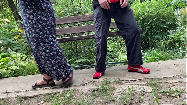 Image Curvy mother in law gets my cum outdoors