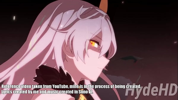 Image Poof of concept for a video series Honkai Impact 3rd. (Kiana, Bronya, Misteln, Hua)