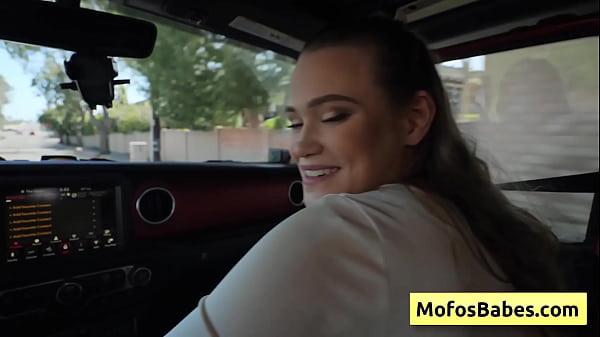 Image Naughty blonde teen rub her clit and suck dick in the car - Chloe Rose, Charles Dera