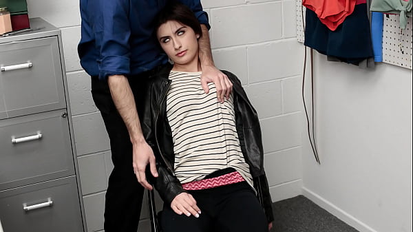 Image Dragging the Teen to The Security Office for Her Punishment - Myshopsex