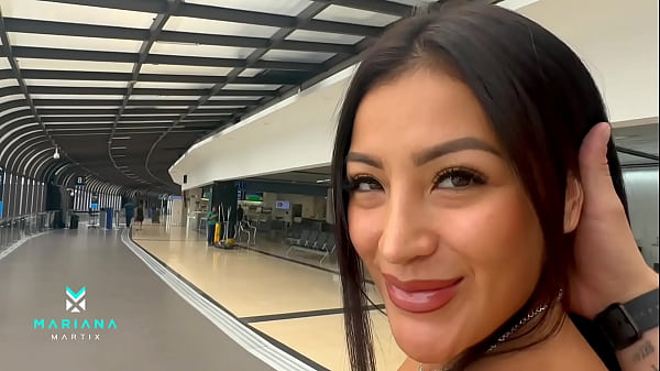 Image Rimjob to big cock guy on our first trip together with squirt - Mariana Martix