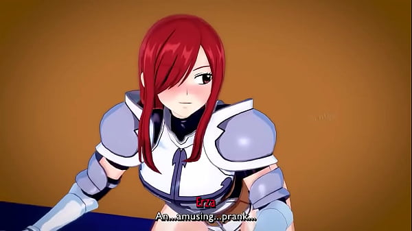 Image Erza fucked by Futa Milliana via magic (Fairy Tail hentai)