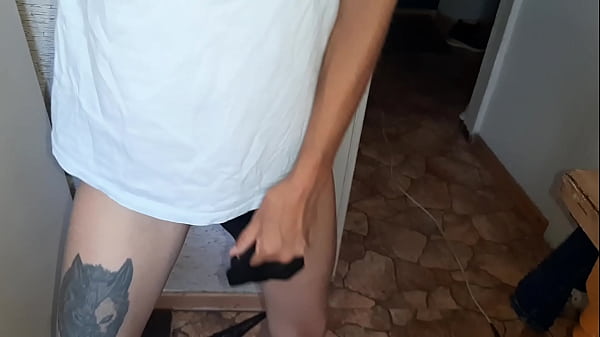 Image I watch her fucking her hairy pussy dildo and masturbating my shaved pussy - Girls fly orgasm