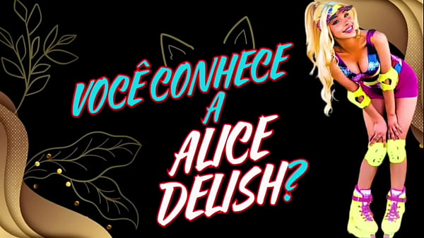 Image Conhe&ccedil_a a Alice - Uma Influenciadora Gringa, Musa, Loira, Princesa - Que Vai Te Deixar Sem F&ocirc_lego!