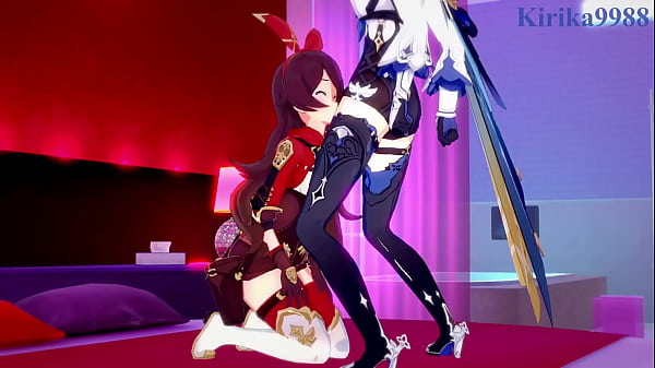 Image Amber and Eula and Jean Gunnhildr and Lisa Minci intense futanari sex. - Genshin Impact Hentai
