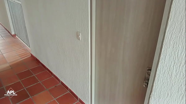 Image Cogiendome a la vecina en la casa de su marido, la muy cachonda se traga mi leche