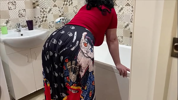 Image Morning anal sex helps mature stepmom train her big ass and big tits