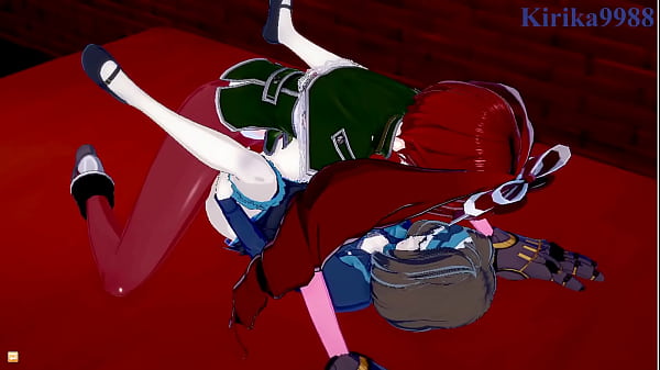 Image Garie T&ucirc_m&acirc_n and Maria Cadenzavna Eve and Micha Jawk&acirc_n intense futanari sex. - Symphogear Hentai