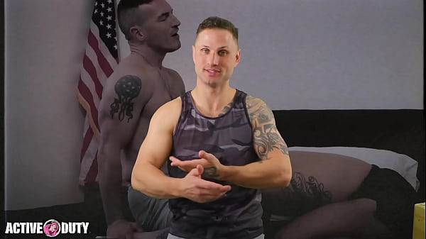 Image Corporate Dick Sucker Smashed By Tatted Stud - Blain O'Connor, Derek Kage - ActiveDuty
