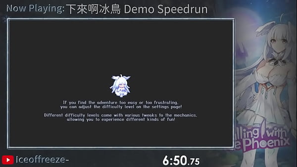 Image Falling With Ice Phoenix Demo Speedrun in 18m16s  (Normal Difficulty)
