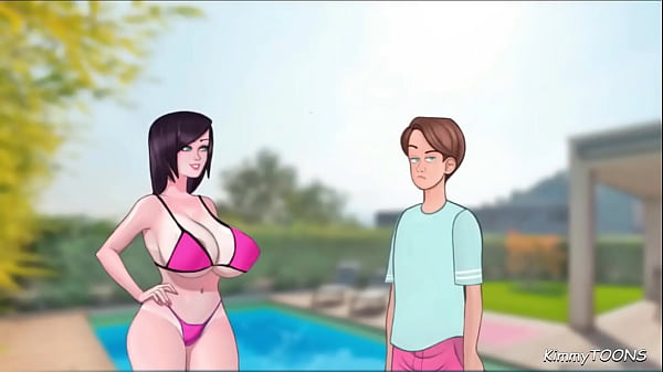 Image SexNote - Foot job by the poolside, with hot neighbour