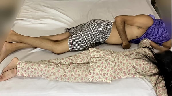 Image Mother-in-law and I slept on the bed together and fucked all night