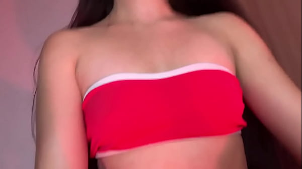 Image Teen gamer girl fingers herself