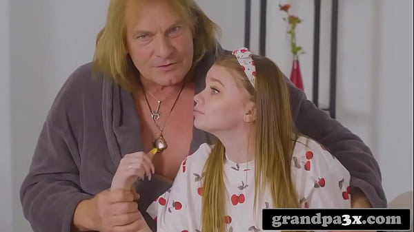 Image Horny Teen Discovers Her Stepgrandpa Has a Kinky BDSM Fetish