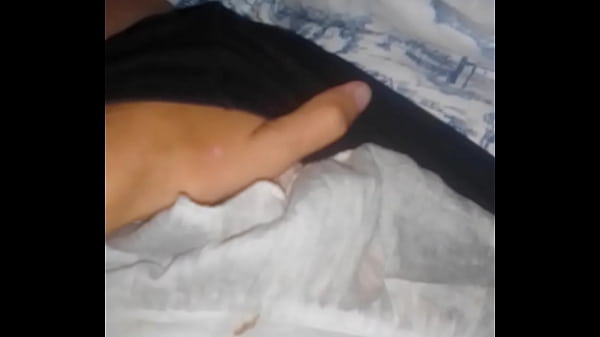 Image In front of me, my stepfather is playing games on the computer, and I am masturbating my pussy under the blanket - Lesbian Illusion Girls