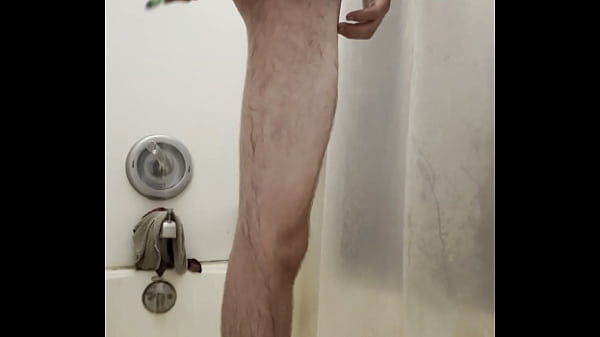 Image Toothbrush fun in the shower