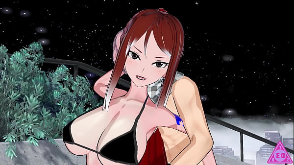 Image Erza Scarlet si diverte con Natsu